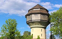 Bischofsheim: Wasserturm ist Wahrzeichen der Gemeinde