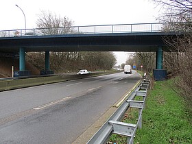 B 43: Ersatzneubau einer Überführung bei Bischofsheim